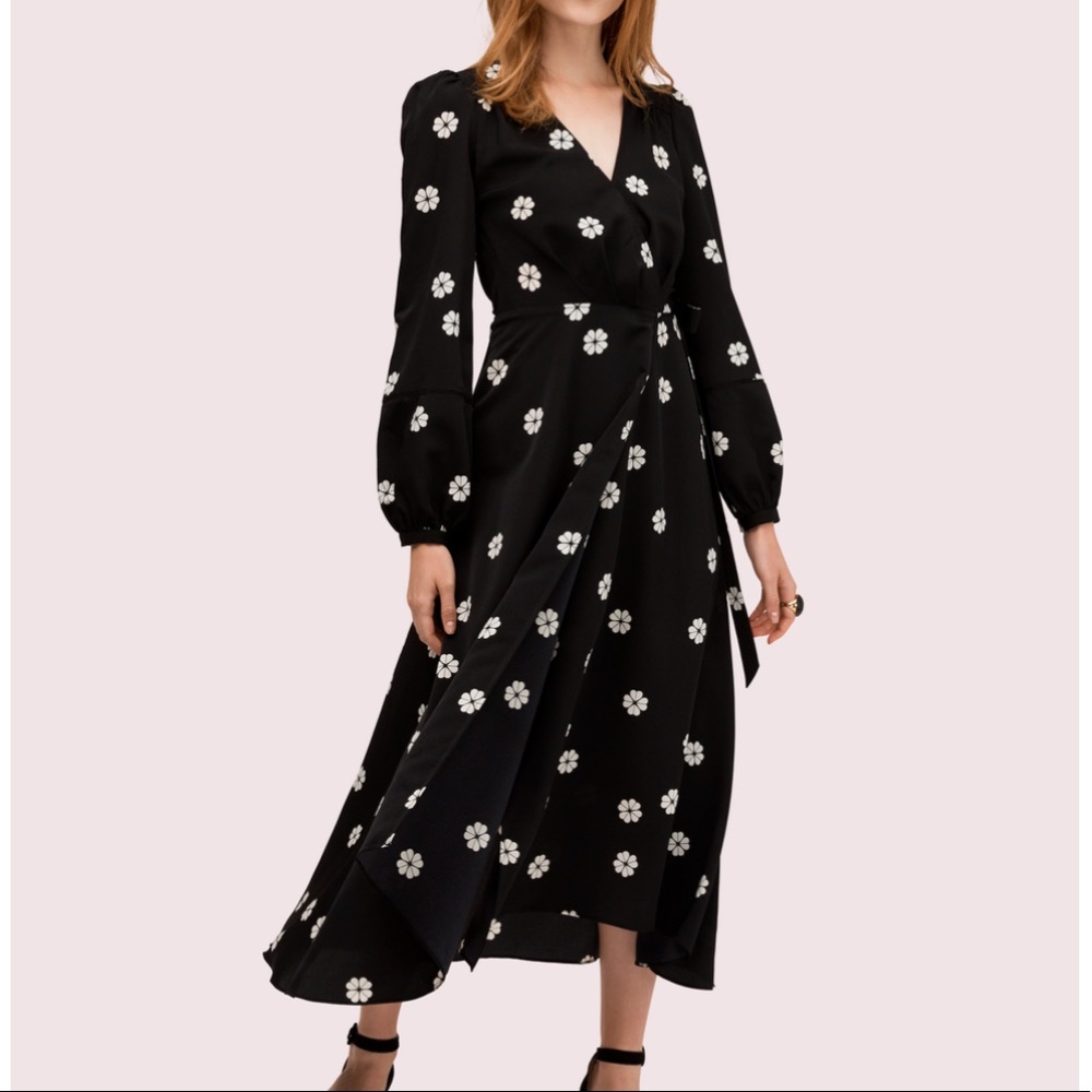 Kate Spade Wrap Midi Dress